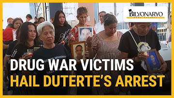 Families of drug war victims gather for masses, celebrate Duterte