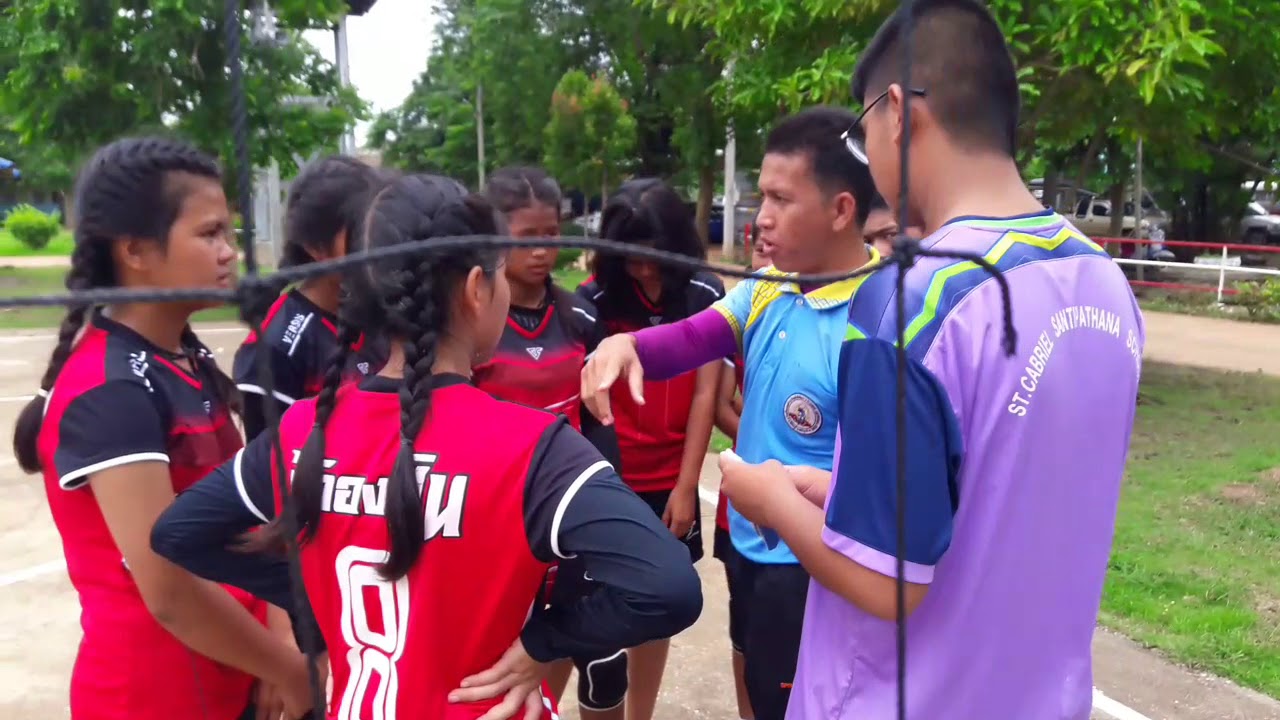 กีฬานัดกระชับมิตร พระกุมารเยซู  สิงห์บุรี กับโรงเรียนเซนคาเบรียลสันติพัฒนา