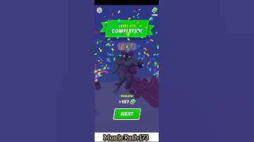Muscle Rush | All Levels Gameplay Walkthrough | New Level 173 | ios, android, Mobile Game #shorts