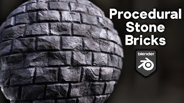 Procedural Stone Bricks Material (Blender Tutorial)