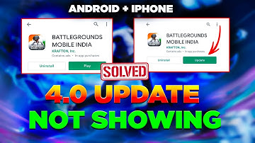 Finally BGMI 4.0 Update ANDROID + iOS How To Download | BGMI 4.0 UPDATE Not Showing Play Store
