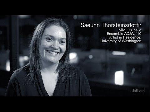 Juilliard Snapshot: Saeunn Thorsteinsdottir