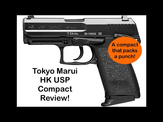 Tokyo Marui Hk USP Compact Review! #airsoft #airsoftpistol