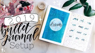 2019 Bullet Journal Setup + January Plan with Me!