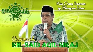 LUAR BIASA!!! Kecerdasan Ceramah KH. Said Aqil Siraj