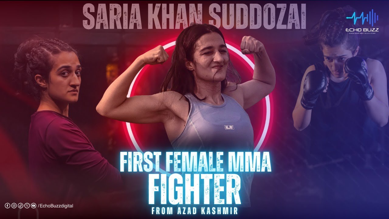 First MMA Female Fighter from Azad Kashmir, Saria Khan #mma #mmafighter #foryou #fyp #femalefighter