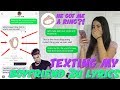 TEXTING MY BOYFRIEND "2U" JUSTIN BIEBER x DAVID GUETTA LYRICS | Just Sharon