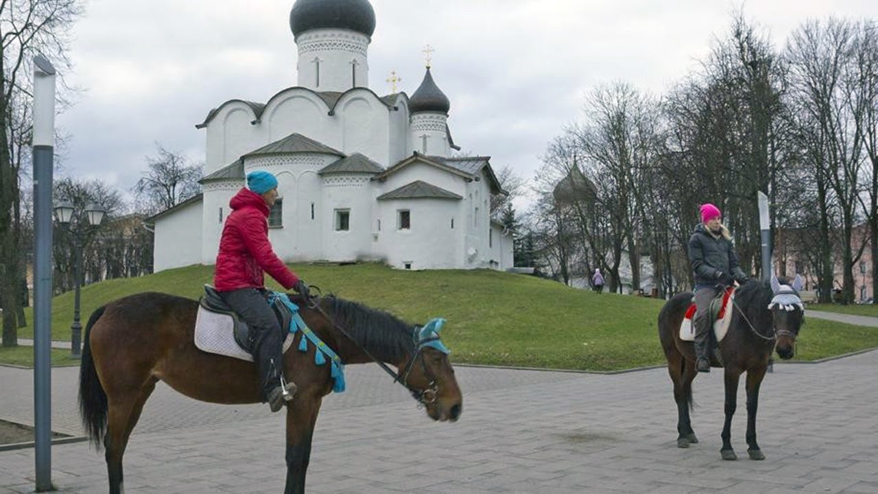 Детский парк в пскове