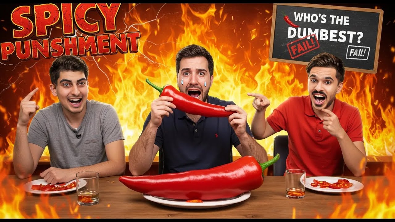 Answer Wrong, Eat SPICY CHILLI | Knowledge Test FT ALI.MBNS