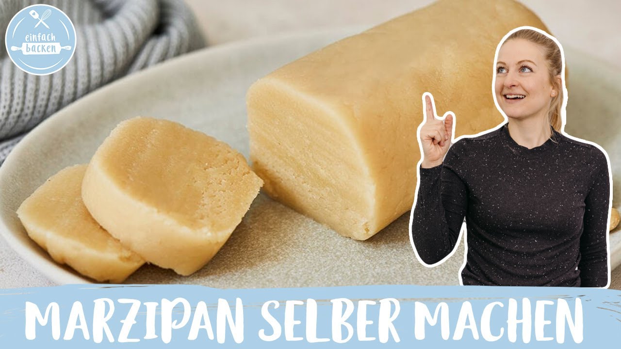 Hausgemachtes Marzipan in nur 15 Minuten🍫🌹