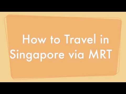 Hướng dẫn đi Tàu Điện Ngầm MRT SIngapore