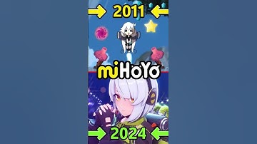 Evolution of miHoYo Games 2011-2024 #shortvideo #shorts