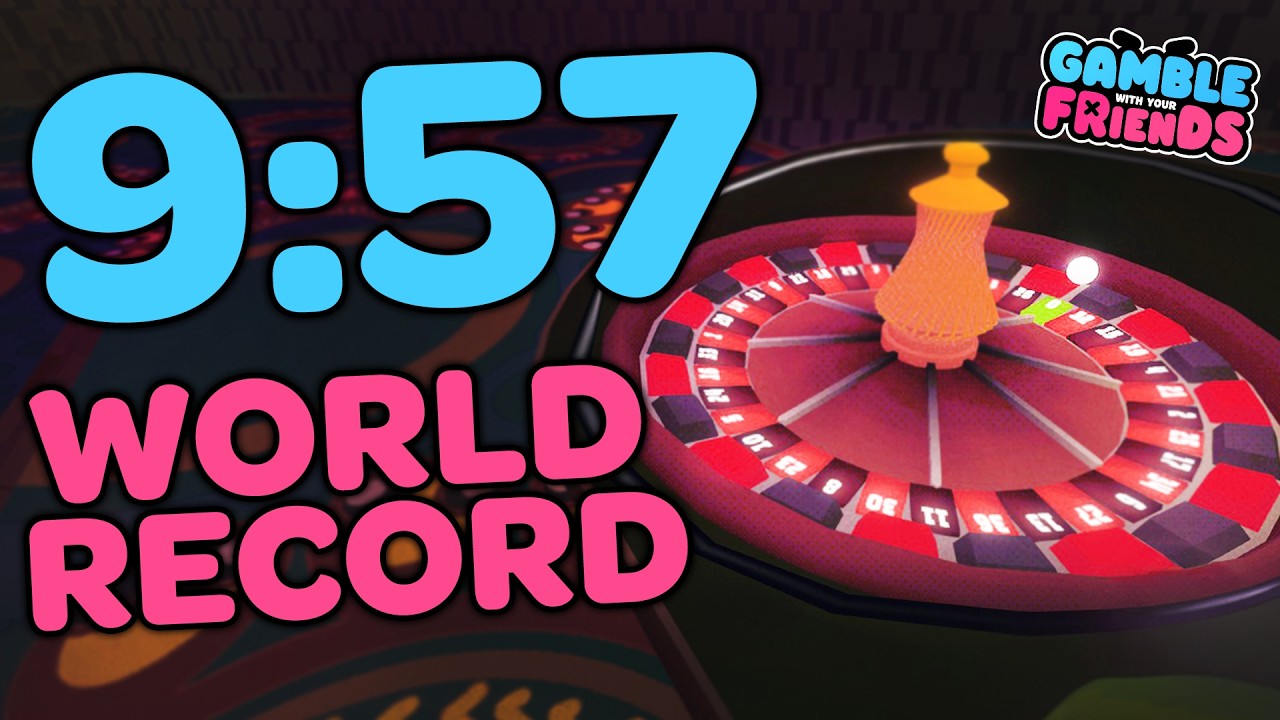 Gamble With Your Friends SPEEDRUN (9:57) Solo World Record (FIRST SUB 10!)