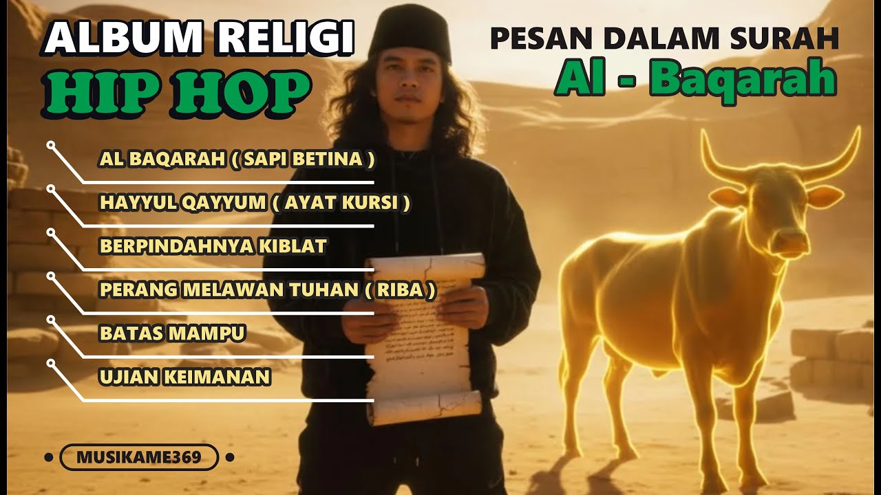 Pesan dalam surah Al Baqarah dirangkum dalam sebuah album hip hop religi yang asyik