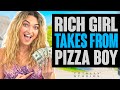 RICH GIRL Takes Money from Delivery Driver. The End will Surprise You. Totally Studios.