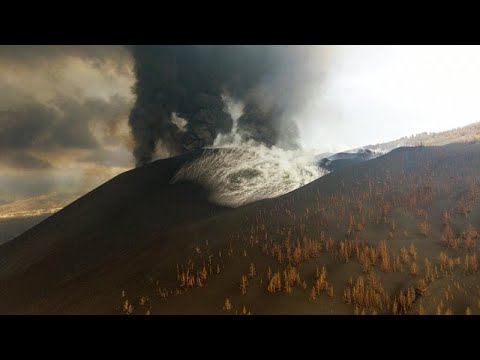 Европейцы отправились на остров Пальма ради извержения вулкана