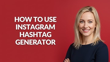 HOW TO USE INSTAGRAM HASHTAG GENERATOR - Julia
