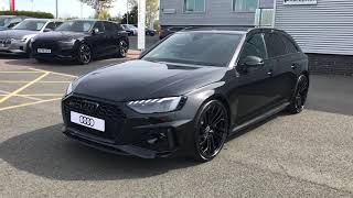 Brand New Audi RS4 Avant Carbon Black | Stoke Audi