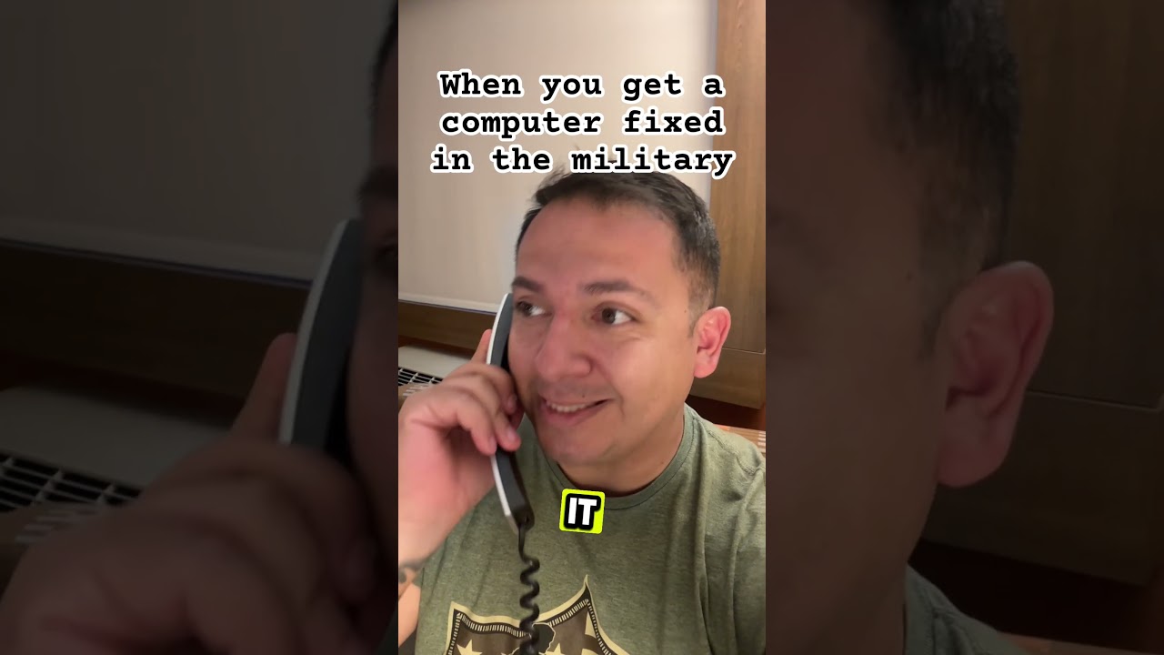 Ремонт компьютера в армии 