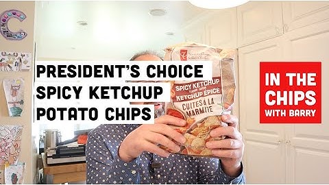 🇨🇦 President’s Choice Spicy Ketchup Potato Chips on In The Chips with Barry