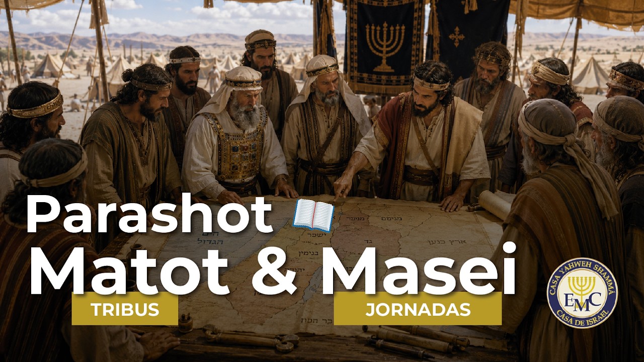 PARASHOT #42: "MATOT" (TRIBUS) / #43 "MASEI" (JORNADAS) 5786 - Parte 1