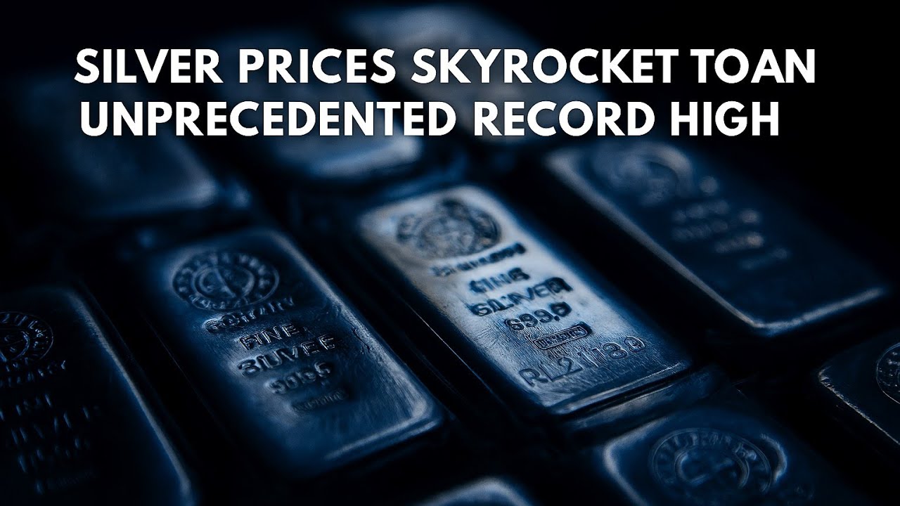 Silver Prices Skyrocket to an Unprecedented Record High - YouTube
