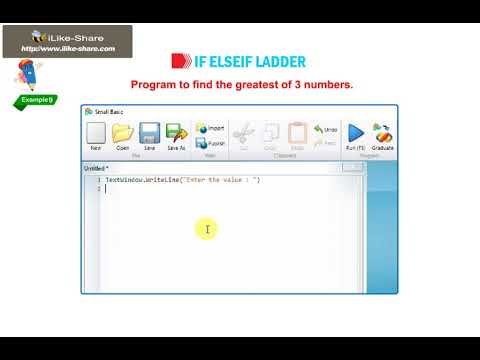 CLASS 06 chapter10 B Control Statements in Small Basic
