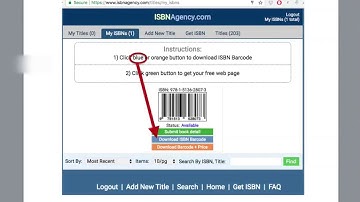 How To Download ISBN Barcode - with no price