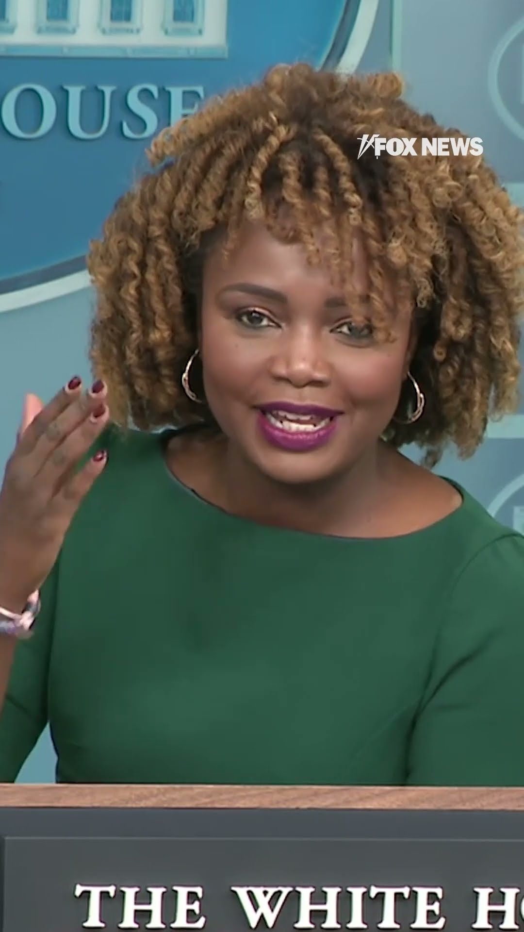 Peter Doocy asks Karine Jean-Pierre: who's the leader of the Democratic Party