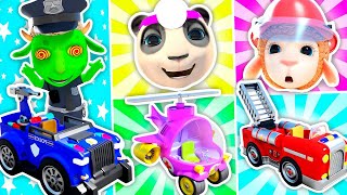 Rescue Team Mission Collection | Rescue Cars Saves The City | Kids Songs + More Nursery Rhymes