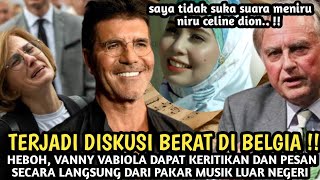 HEBOH, VANNY VABIOLA DAPAT KERITIKAN DAN PESAN SECARA LANGSUNG DARI PAKAR MUSIK LUAR NEGERI !!