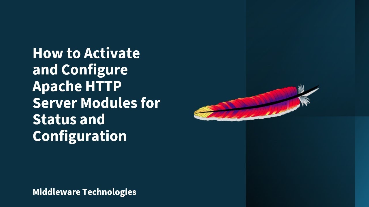 How to Activate and Configure Apache HTTP Server Modules for Status and ...