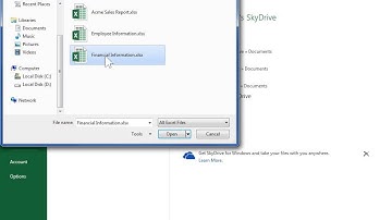 Excel 2013 Share a Workbook by Email
