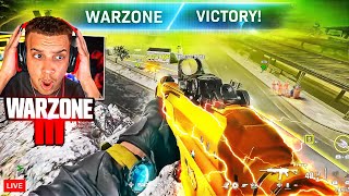 My FIRST WIN in WARZONE 3 (Modern Warfare 3 Warzone)