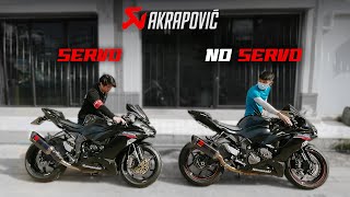 รีวิวเสียงท่อ Akrapovic มีเซอร์โว และไม่มีเซอร์โว ต่างกันตรงไหนบ้าง ต้องดู‼️ | EP.70