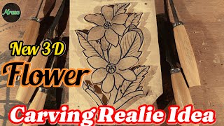 Hand Carving an Design How | wood carving a easy work en.