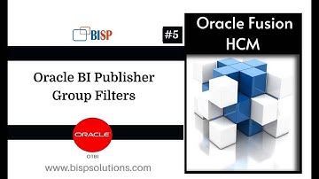 Oracle BI Publisher Group Filters | Oracle BIP Modeling | BI Publisher Data Set | BIP Consultants