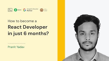 Pranit Yadav| How to become React Developer in 2022?| Full Stack development tutorial for beginners