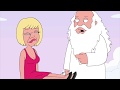 Family Guy - God left the iron on Ellen Barkin&#39;s face too long