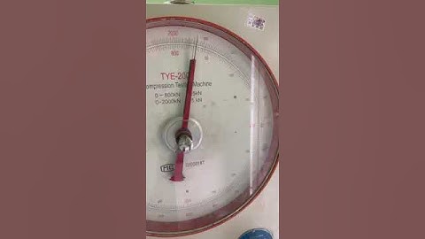 Thí nghiệm nén mẫu bê tông xác định cường độ nén