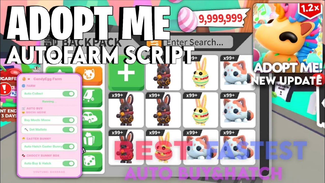 [KEYLESS🍬🥚] ADOPT ME BEST AUTOFARM SCRIPT, AUTO BUY NEW PETS | LATEST ...