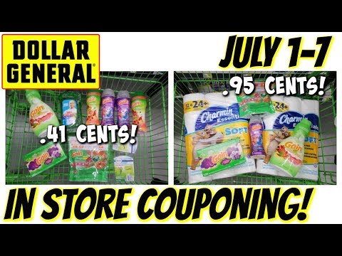 DOLLAR GENERAL IN STORE COUPONING! 7-1/7-7 | THE WEEK FOR GAIN!!