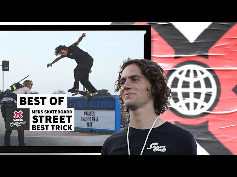 BEST OF Men’s Skateboard Street Best Trick | X Games California 2023