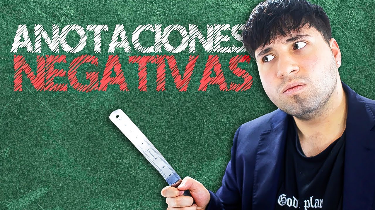 Leyendo ANOTACIONES NEGATIVAS