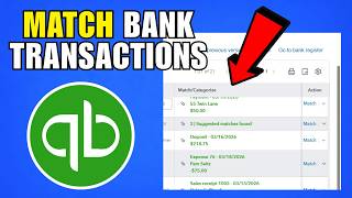 QuickBooks Online Tutorial: How To Match Bank Transactions (2026) (Complete Guide)