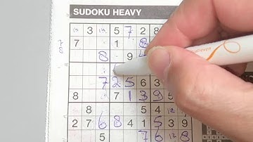 Stay at home with these sudokus. (#776) Heavy Sudoku. 05-08-2020 part 2 of 2