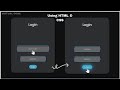 modern Login page Using HTML and CSS 🔥 | VIRTUAL CODE