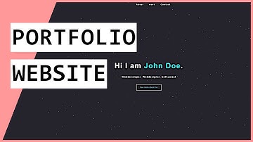ASMR Programming - Complete Responsive Portfolio Website  - No Talking [4K - HQ]