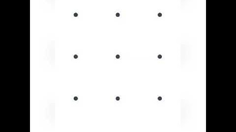 A to Z Alphabets using Android pattern lock