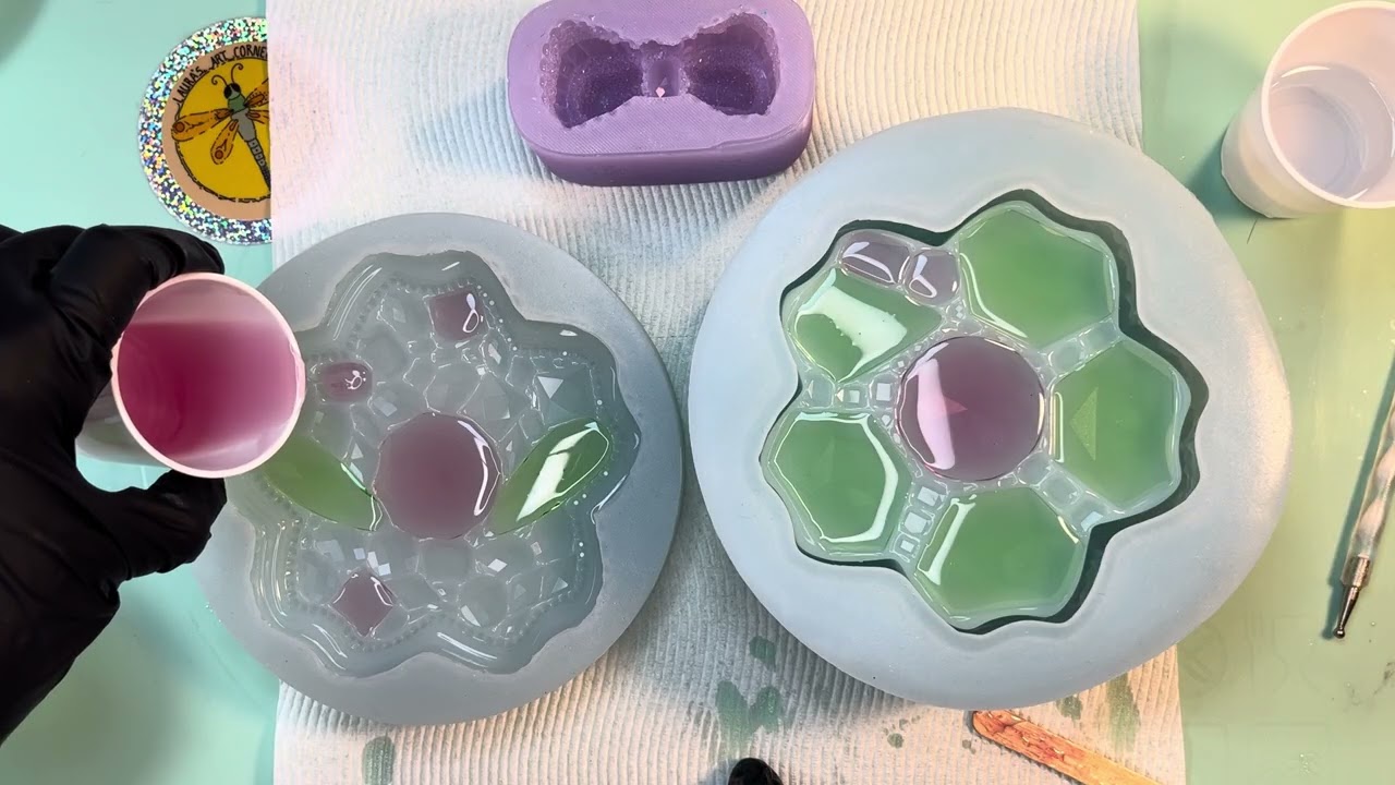 #215 This Large Diamond Flower Dish Is So Pretty!